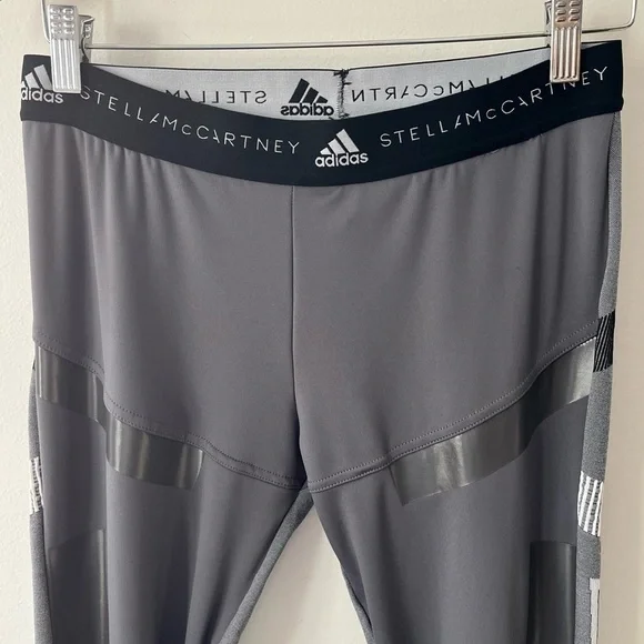 Adidas Stella McCartney Women’s Parley RUN ULTRA TIGHTS Leggings Gray M - Picture 8 of 16